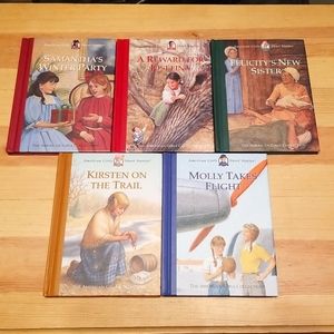 5 American Girl Hardcover books
